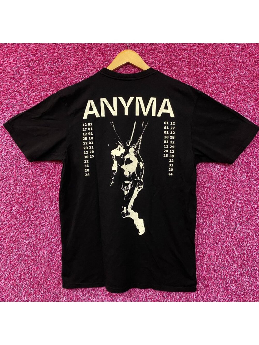 Anyma Matteo Milleri Eva Cable T-Shirt Large